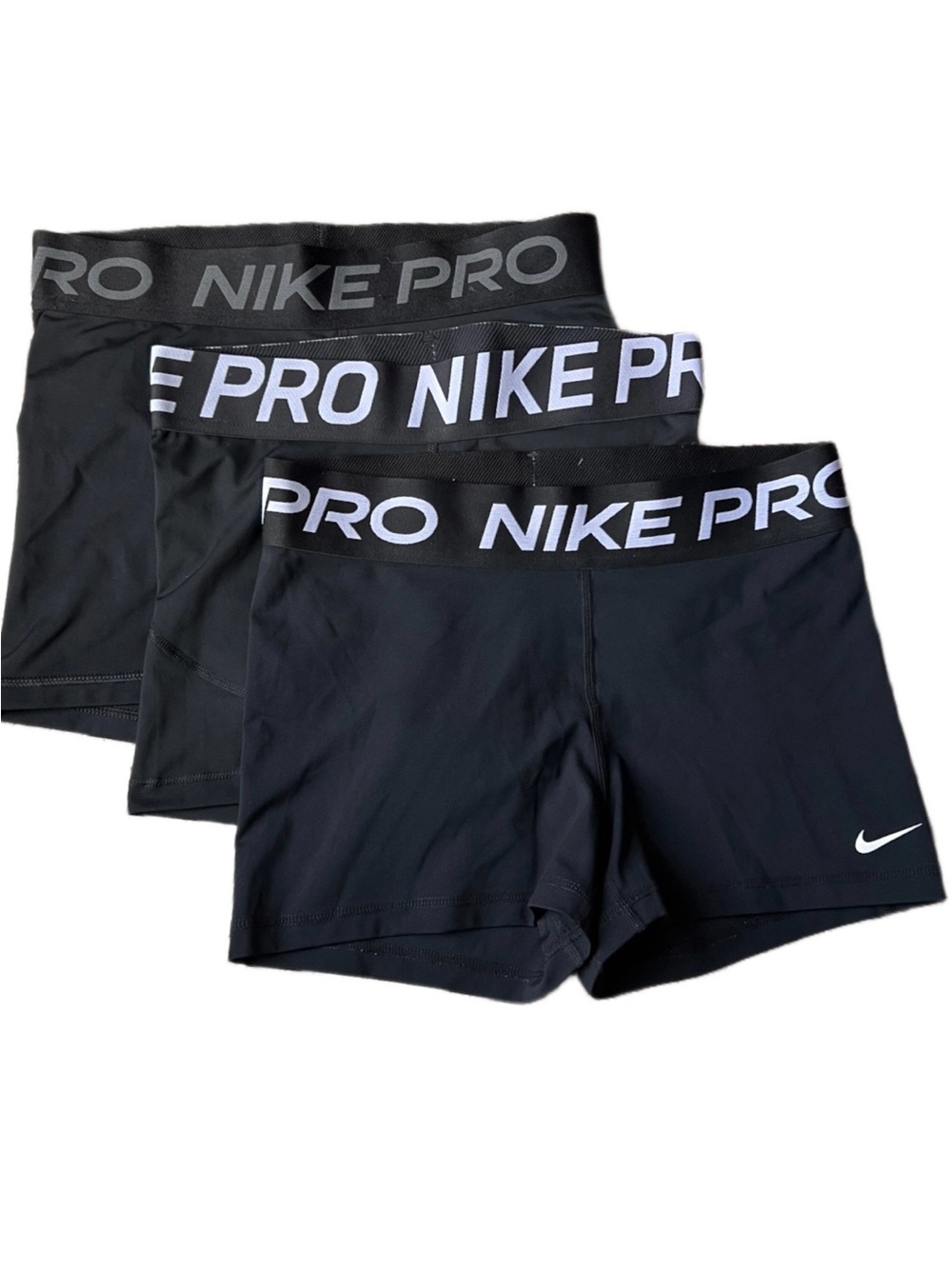 Womens Nike PRO 3" biker shorts